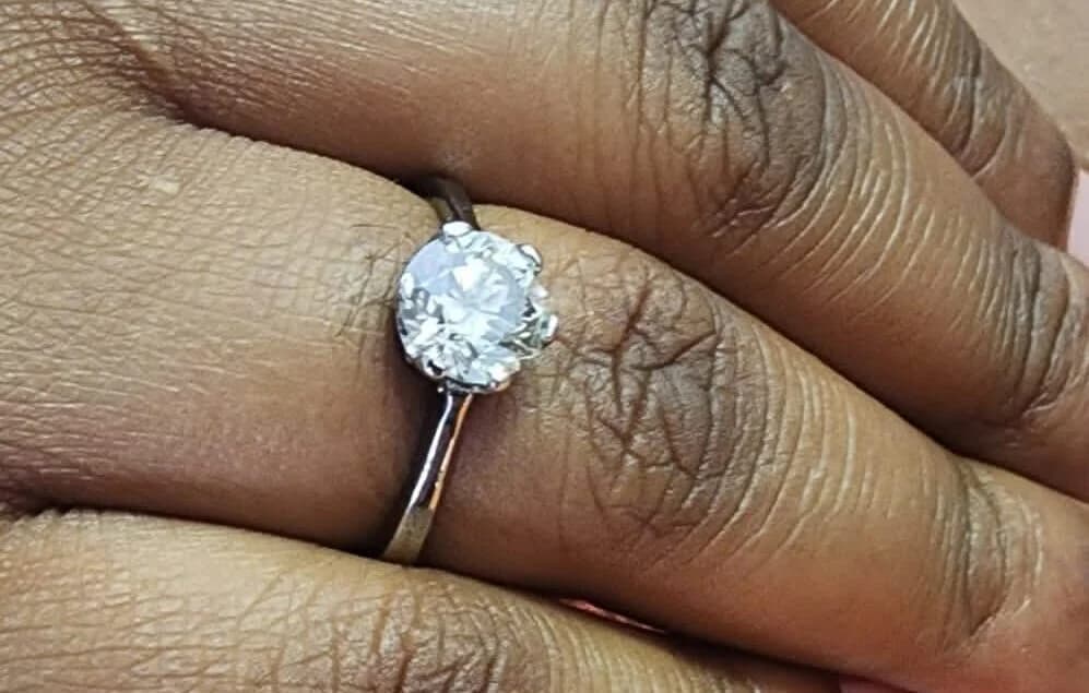 Diamond Solitare Ring