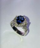 Pear Shaped Tanzanite Ring