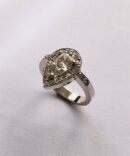 Pear Shaped Diamond Ring