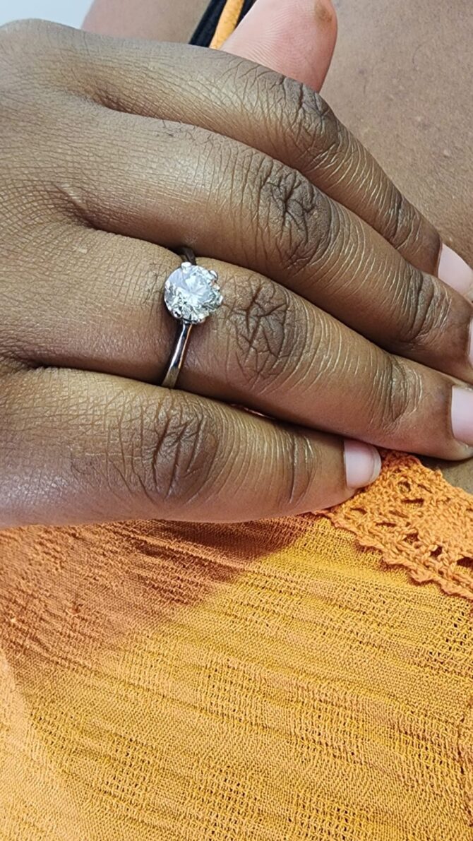 Diamond Solitar Ring