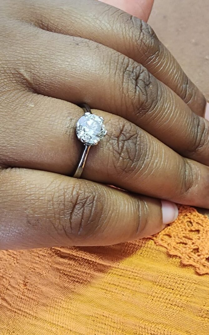 Diamond Solitar Ring