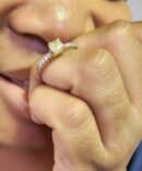 Intese Fancy Yellow Daimond Ring