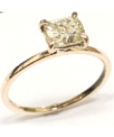 Rose Gold Solitair Ring