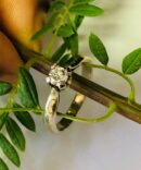 White Engagement Ring