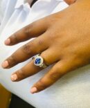 Pear Shaped Tanzanite Ring
