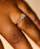 Fancy Yellow Princes Diamond Ring