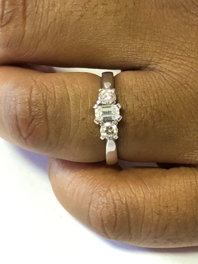 Emerald Diamond Ring