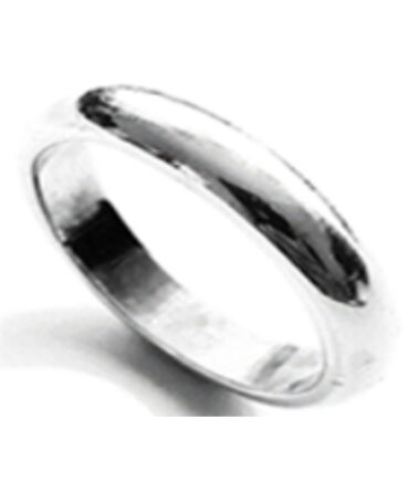 Silver Wedding Band