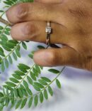 White Gold Solitair Ring