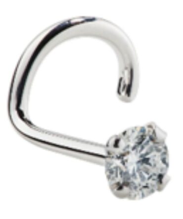 Yellow Gold Nose Ring