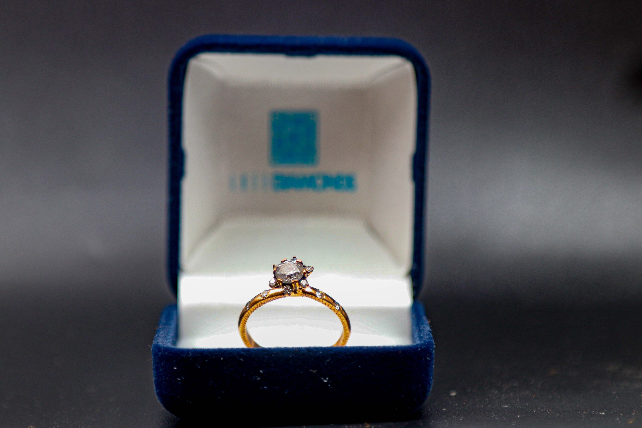 Rose Gold Diamond Ring - Image 3